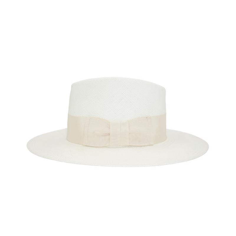 Modern sold Monarchie Pink Panama Straw Hat New