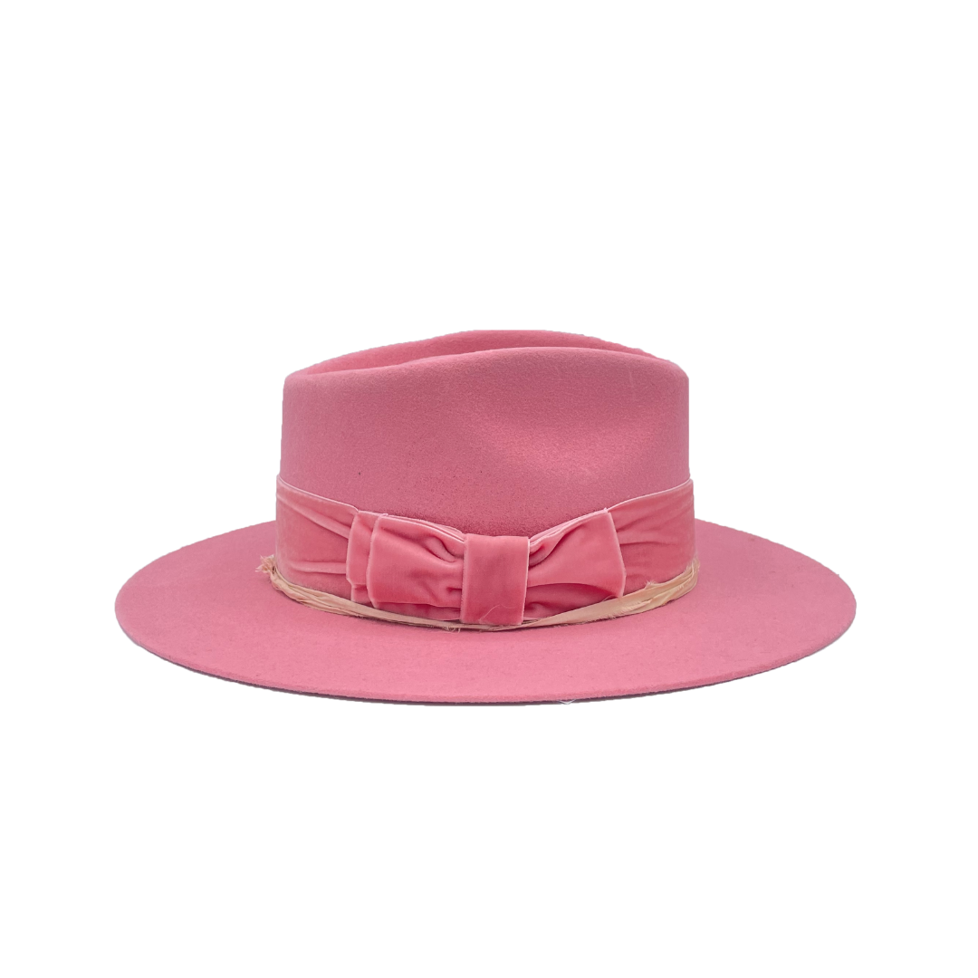Pink 2024 felt hat